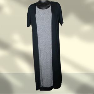 LJ Jill Wearever Color Block Dress Rayon Stretch